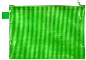 VELOFLEX Reißverschlussbeutel grün 0,26 mm, 1 St.