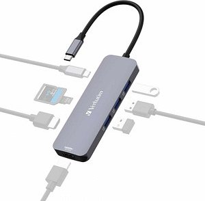 verbatim Multiport-Adapter CMH-08