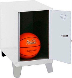 Simonrack Spind SIMONLOCKER DISM weiß 8425437119941, 1 Schließfach 30,0 x 50,0 x 57,5 cm