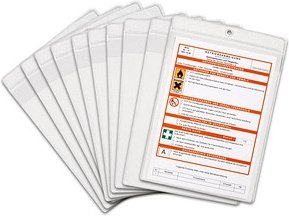 Thumbnail - DURABLE Sichttaschen DIN A4 transparent genarbt 0,17 mm, 10 St.