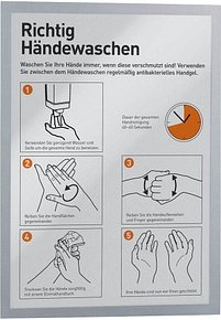 Thumbnail - DURABLE Magnetrahmen DURAFRAME® MAGNETIC A3 silber A3, 5 St.