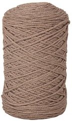 Rayher Garn Recycling Braidy taupe matt taupe 2,0 mm x ca. 250,0 m