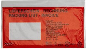 Thumbnail - docuFIX® CLASSIC Lieferscheintaschen eco Kunststoff DIN lang 1.000 St.