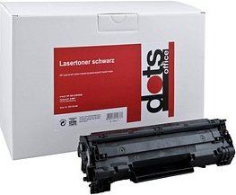 dots schwarz Toner kompatibel zu HP 36A (CB436A)