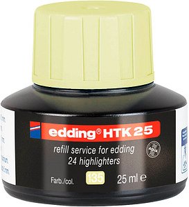edding Nachfülltinte e-HTK25 gelb