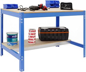 Thumbnail - Simonrack Werkbank SIMONWORK blau 151,0 x 76,0 x 84,2 cm