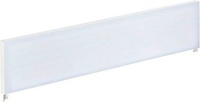 PAPERFLOW Tischtrennwand, weiß 120,0 x 33,0 cm, 1 St.