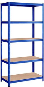 SONGMICS Schwerlastregal GLR050Q01 blau 100,0 x 50,0 x 200,0 cm