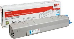 Thumbnail - OKI 44059211 cyan Toner