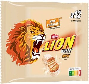 LION® White Mini Schokoriegel 12 St.
