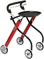RUSSKA Rollator Let´s Go 11449002 rot, 1 St.