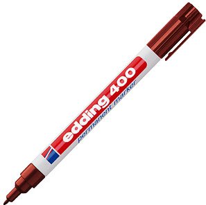 edding 400 Permanentmarker braun 1,0 mm, 1 St.