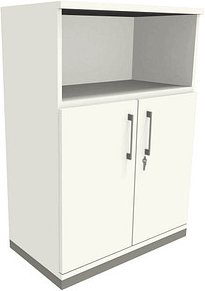 fm Regalschrank Oldenburg, 4260672331147 weiß 80,0 x 44,2 x 113,3 cm, 1 St.