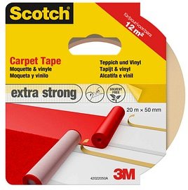 Thumbnail - Scotch Teppichklebeband extra stark doppelseitiges Klebeband 50,0 mm x 20,0 m, 1 Rolle