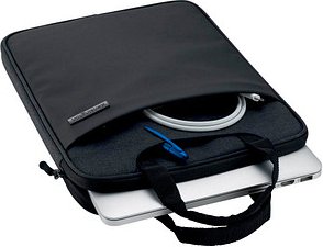 Kensington Laptoptasche Eco Laptop- und Tablet Sleeve Recycling-PET schwarz K60102WW bis 30,5 cm (12 Zoll)