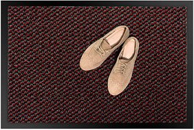 Mercury Fußmatte Starlight rot gemustert 80,0 x 120,0 cm