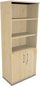 Thumbnail - fm Regalschrank Oldenburg, 4260429768004 königsahorn 80,0 x 44,2 x 186,9 cm, 1 St.