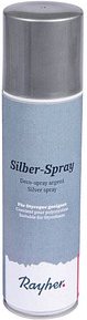 Rayher Acrylspray Sprühfarbe silber 150,0 ml