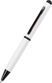 Thumbnail - ONLINE® Kugelschreiber Hexagon Stylus weiß, Schreibfarbe: blau, 1 St.