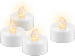 Thumbnail - 4 goobay LED-Teelichter weiß
