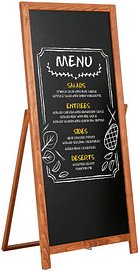 update displays Kundenstopper FLOOR braun