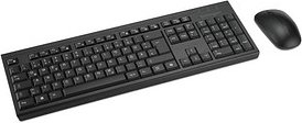 Kensington KM270 EQ Tastatur-Maus-Set kabellos schwarz