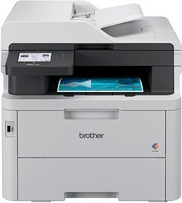 brother MFC-L3760CDW 4 in 1 Farblaser-Multifunktionsdrucker grau