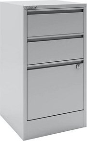 Thumbnail - BISLEY Home Hängeregistraturschrank lichtgrau 3 Schubladen 41,3 x 40,0 x 67,2 cm, 1 St.