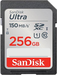 SanDisk Speicherkarte SDXC-Card Ultra 256 GB, 1 St.