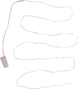 Rayher Micro 20er LED Lichterkette weiß 2,2 m