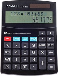 Thumbnail - MAUL MTL 800 Tischrechner schwarz