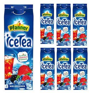 Pfanner Eistee Waldbeere 6x 2,0 l