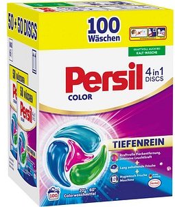 Persil COLOR 4in1 DISCS TIEFENREIN Waschmittel Caps, 100 St.