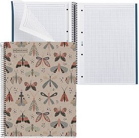 MIQUELRIUS Collegeblock Eco Design 1 MR6105 kariert DIN A4 Innenrand, 1 St.