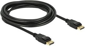 Thumbnail - DeLOCK DisplayPort Kabel 3,0 m schwarz, 1 St.