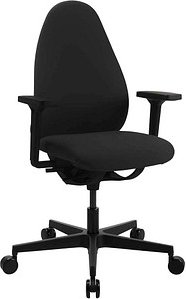 Thumbnail - Topstar Bürostuhl Soft Sitness Art G, SA60O2MT0MT0 Stoff schwarz, Gestell schwarz