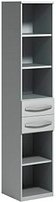 Thumbnail - röhr Regalschrank Techno, 019-433-9310-93-B1 hellgrau 42,7 x 43,0 x 217,4 cm
