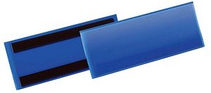 Thumbnail - DURABLE Magnettaschen blau A6, 50 St.