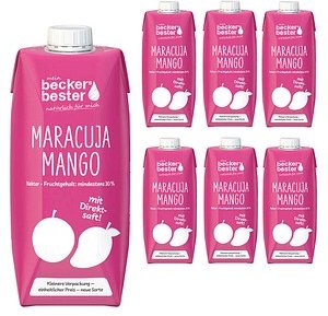 beckers bester Maracuja-Mango-Nektar Fruchtnektar 6x 0,75 l