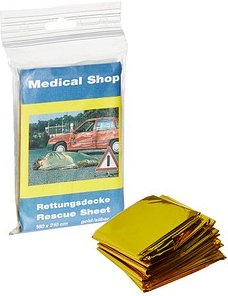 Thumbnail - Holthaus Medical Rettungsdecke 160,0 x 210,0 cm