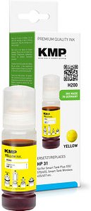 Thumbnail - KMP H200 gelb Tintenflasche kompatibel zu HP 31 (1VU28AE)