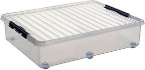 sunware Aufbewahrungsbox 60,0 l transparent, metall 50,0 x 80,0 x 20,0 cm