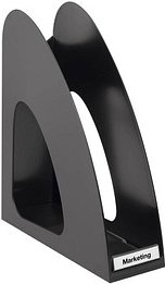 HAN Stehsammler TWIN 1610-13 schwarz Kunststoff, DIN A4