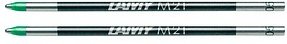 LAMY M 21 Kugelschreiberminen M grün, 2 St.