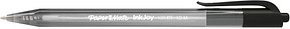 PaperMate Kugelschreiber InkJoy 100 RT schwarz/transparent, Schreibfarbe: schwarz, 1 St.