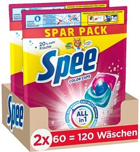 Spee COLOR 4in1 Waschmittel Caps, 2 x 60 St.