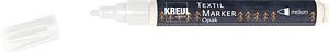 Thumbnail - KREUL Opak Medium Textilmarker weiß 2,0 - 4,0 mm, 1 St.