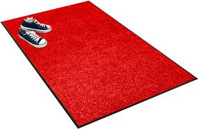 Mercury Fußmatte Rainbow karminrot 90,0 x 150,0 cm