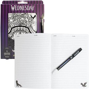 BlueSky Notizbuch Wednesday DIN A5 liniert, mehrfarbig Hardcover, 1 St.