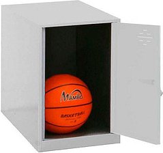 Simonrack Spind SIMONLOCKER DISM grau, weiß 8425437065040, 1 Schließfach 30,0 x 50,0 x 47,5 cm